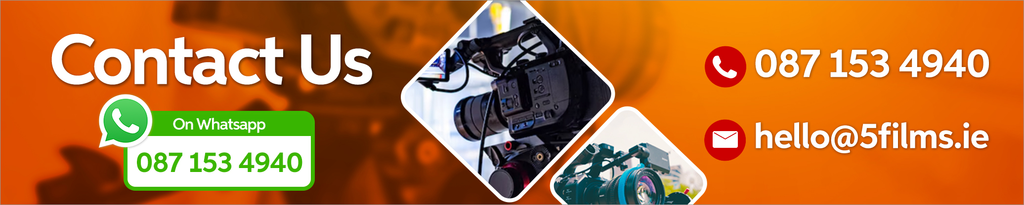contact-us for a videographer